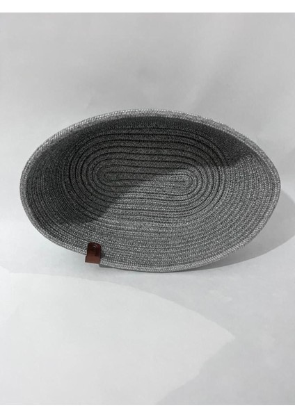 Gri Çok Amaçlı Hasır Sepet ve Organizer, Banyo ve Mutfak İçin Ideal, Küçük Boy fiyatları