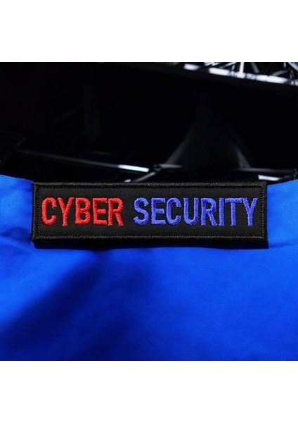 Cyber Security | Siber Güvenlik Yazılı Patch Peç - 12X3 cm