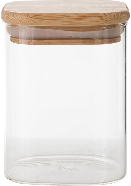 - Concept Borosilikat Kare Kavanoz 500 ml