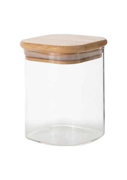 - Concept Borosilikat Kare Kavanoz 500 ml