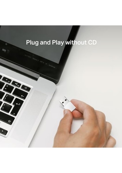 - MA30N, AC1300 Mbps, Çift Bant, Mu-Mımo, Tak ve Çalıştır, Nano Wi-Fi 5 USB Adaptör