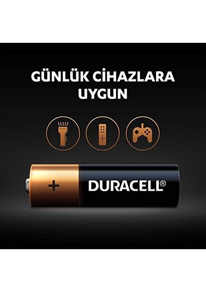 - Aa Alkalin Kalem Pil (4'lü Paket) 1,5 V LR6/MN1500