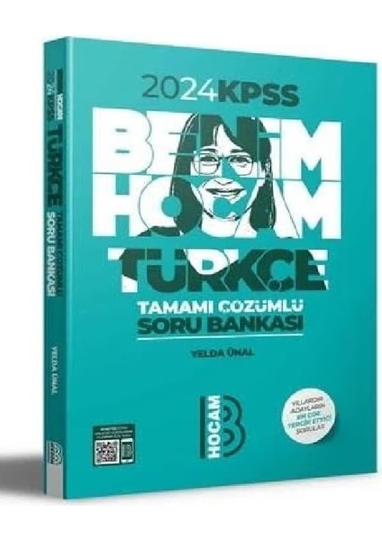 Hocam Yayınları 2024 Kpss Türkçe Tamamı Çözümlü Soru Bankası