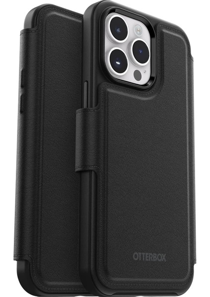 Apple iPhone 14 Pro Max Folyo, Magsafe ile Uyumlu, 3 Yuvalı Yumuşak Dokunuşlu Folyo, Güçlü Manyetik Hizalama, Siyah, Kılıf Dahil Değildir