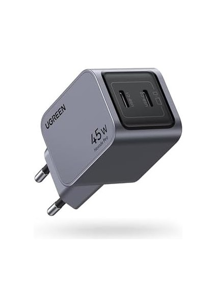 Nexode Pro 45W Gan Hızlı Şarj Cihazı Type-C Qc Pd 2xusb-C Uzay Grisi modelleri