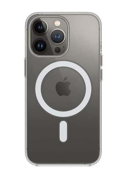 Apple iPhone 13 Promax Için Magsafe Kablosuz Şarj Özellikli Çok Şık Kristal Şeffaf Kılıf Telefonunuzu Tam Korur Apple iPhone 13 Pro Max modelleri