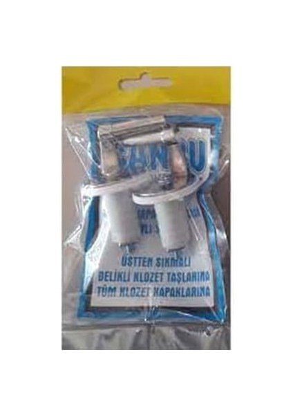 Metal Klozet Kapak Vidası Üstten Sıkmalı