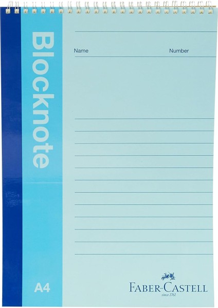 Gfc Life Store - Bloknot Canlı Renk A4 80 Yaprak Çizgili Çeşitler