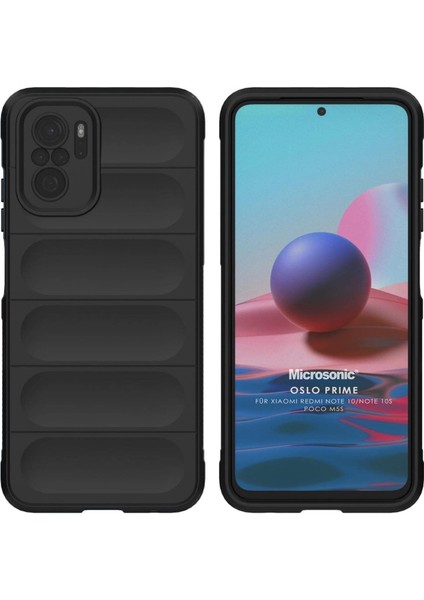 Xiaomi Redmi Note 10S Için Kılıf Oslo Prime Siyah [redmi Note 10S ile Uyumlu Kılıf - Siyah]