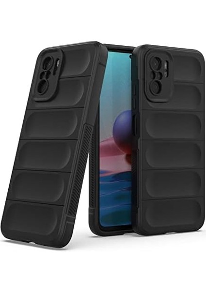 Xiaomi Redmi Note 10S Için Kılıf Oslo Prime Siyah [redmi Note 10S ile Uyumlu Kılıf - Siyah]