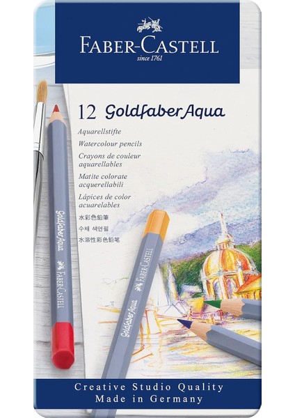 Goldfaber Aqua Boya Kalemi, 12 Renk