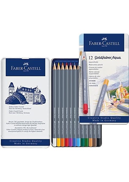 Goldfaber Aqua Boya Kalemi, 12 Renk