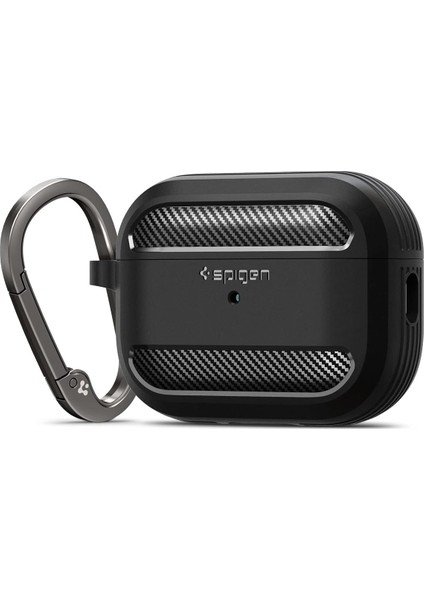Apple AirPods Pro (2.nesil) Kılıf Rugged Armor Matte Black - ACS05482