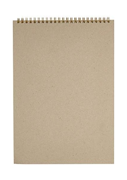 Gfc Life Store - Color A4 Çizgili Karton Kapak 80 Yp. Spiralli Headline Bloknot