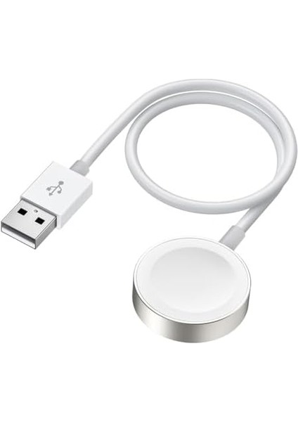 Qi S-IW003S Apple Watch Için 2,5 W Indüksiyon Şarj Cihazı 0,3 M (Beyaz) modelleri