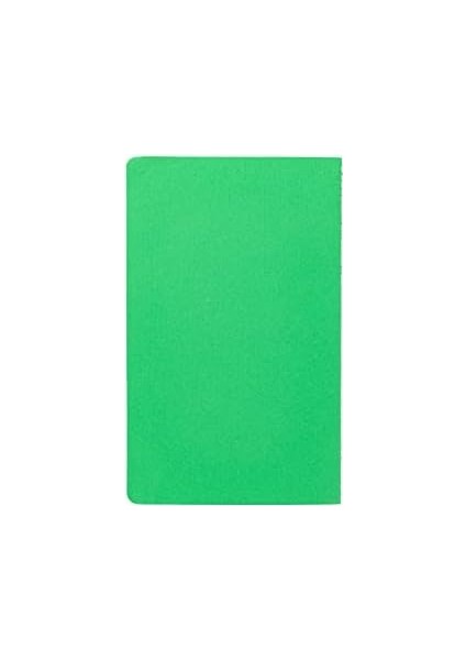 - Notes 13X21 cm Karton Kapaklı Iplik Dikişli Defter, 24 Yaprak, Düz, Yaprak Yeşili