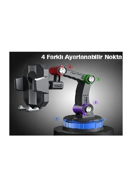 Transit Tır Kamyon Dolmuş Için Telefon Tutucu 32 cm Uzun Araç Içi Telefon Tutucu Vantuzlu Gögse Yapışan Araç Içi Telefon Tutucu Kolay Hareket modelleri