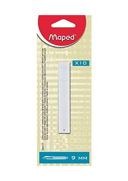 - Ofis ve Kırtasiye 640717 Yedek Bıçak Gümüş, 9 mm fiyatları