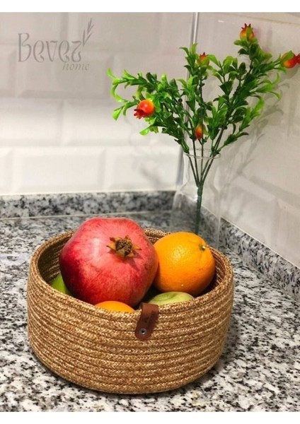 Doğal Jüt Hasır Çok Amaçlı Sepet - Şık ve Dayanıklı Depolama Çözümü modelleri