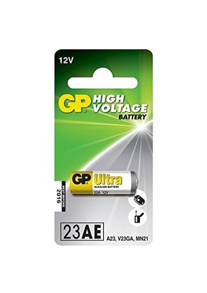 - 23A 12V Alkalin Ince Çakmak Pili