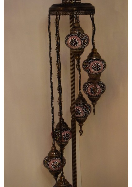 Lambader Çoklu Elişi Sarkıt Camlı,mozaik Ayaklı Lambader,dekoratif Köşe Lambası Model 15 modelleri
