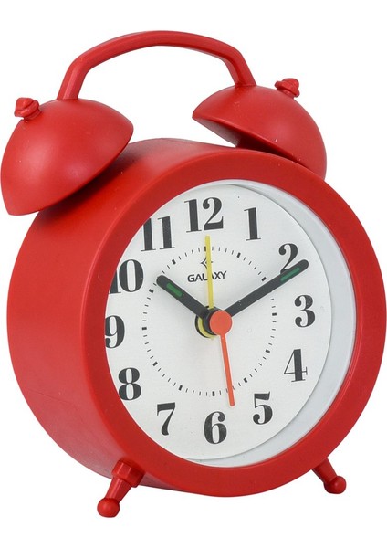 Mini Boy Akar Saniyeli Alarmlı Analog Masa Saati Çalar Saat modelleri