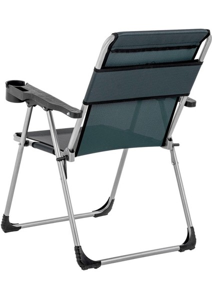 4 Adet Katlanır Kamp Sandalyesi ve Masa Seti - Rock - Haki A-04 - Bardaklıklı - 140 kg fırsatları