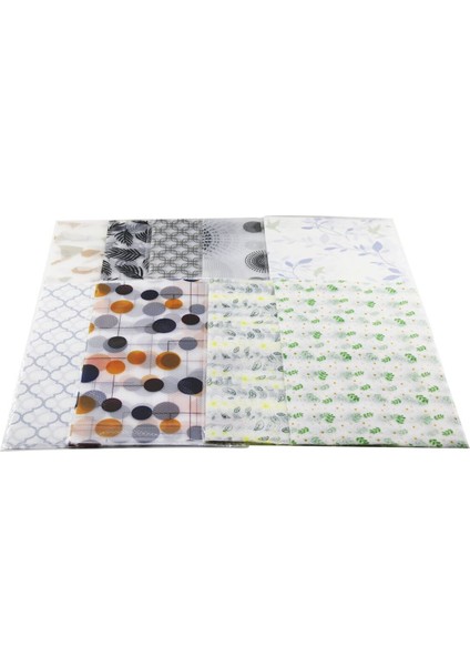 6 Pcs 30X45CM Eva - Kaymaz Dolap ve Çekmece Içi Raf Örtüsü (4767) - Lisinya