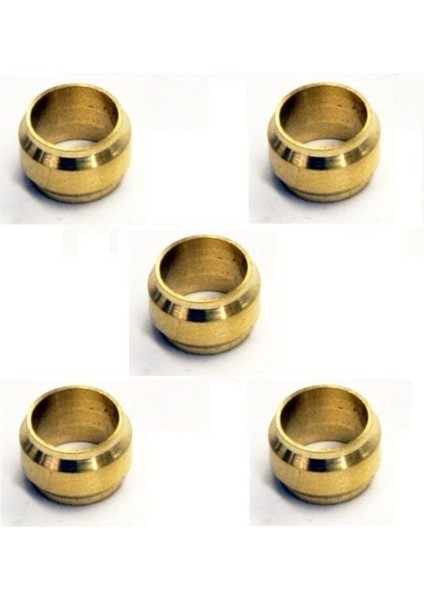 Bakır Boru Yüzük 6 mm 50 Adet