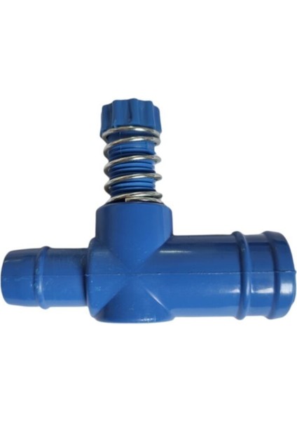 Lpg Gaz Ayar Vanası Plastik 16X12 Mavi
