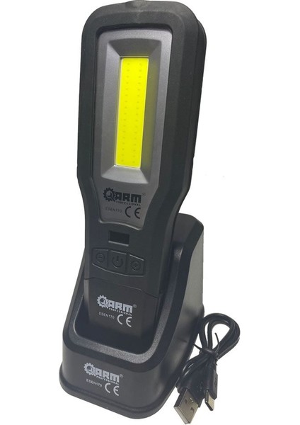 El Aleti Lamba LED Şarjlı USB Girişli Arm 170 - Bbb