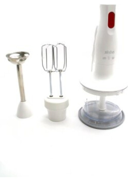 Blender Seti Doğrayıcı - Mikser - Blender 600ML Hazne 350W SHB-3182 (4767) - 1OL4540-2917