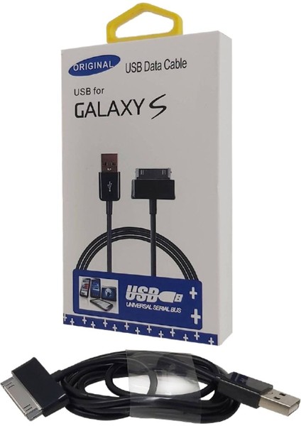 Samsung Tablet Data Kablosu USB To Samsung 1 Metre Siyah Kablo (4767) - BLC9536-1011