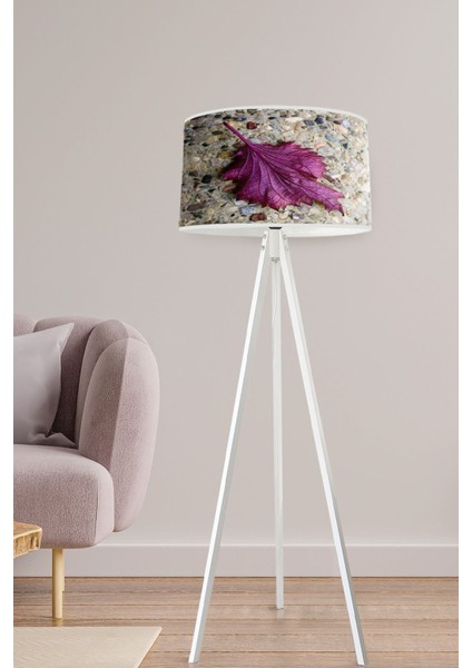 Yaprak Desenli Dekoratif Modern Lambader