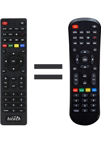 Hıtech Korax Mını Hd Uydu Kumanda (16936=13266) (4767)