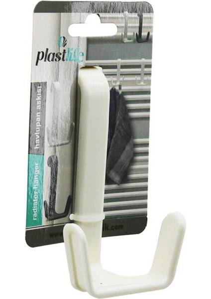 2 Kollu Havlupan - Çok Amaçlı Tak Çıkar Pratik Plastik Askı (4767)