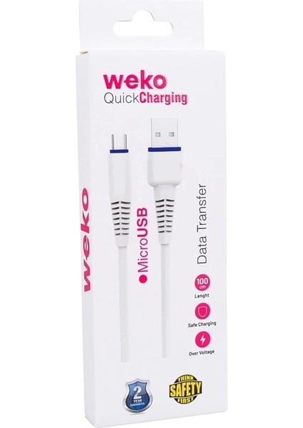 WK-22020 USB To Mıcro USB Şarj Kablosu (No:2) (5047)