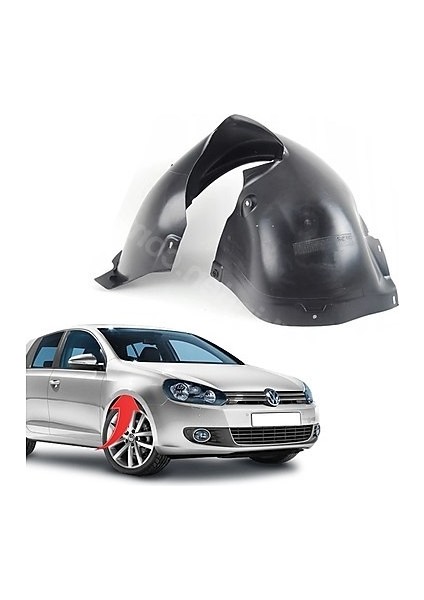 Çamurluk Davlumbazı Önün Arkası Sag Golf6 2009-2011