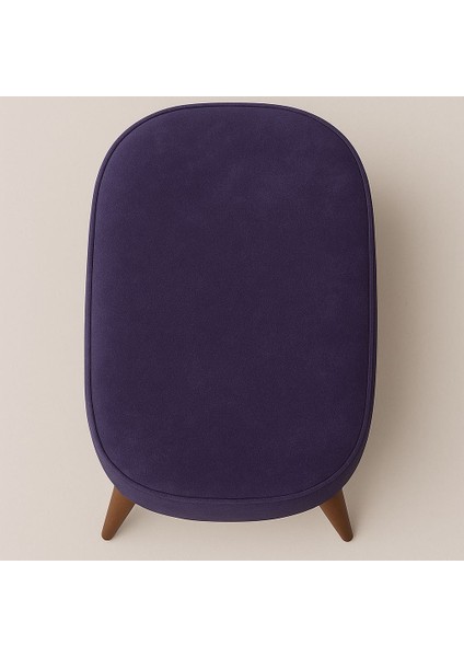 Oval Puf Koltuk 53X35 Uzanma Koltuğu Makyaj Koltuğu modelleri