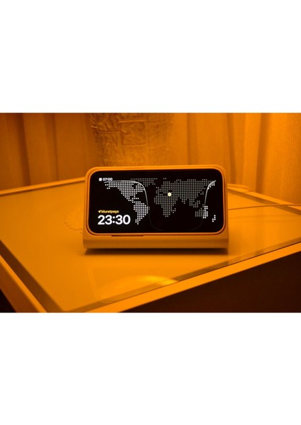 iPhone 14 Plus Uyumlu Kılıflı Kullanım Için Standby Dock Kablosuz Şarj Ünitesi
