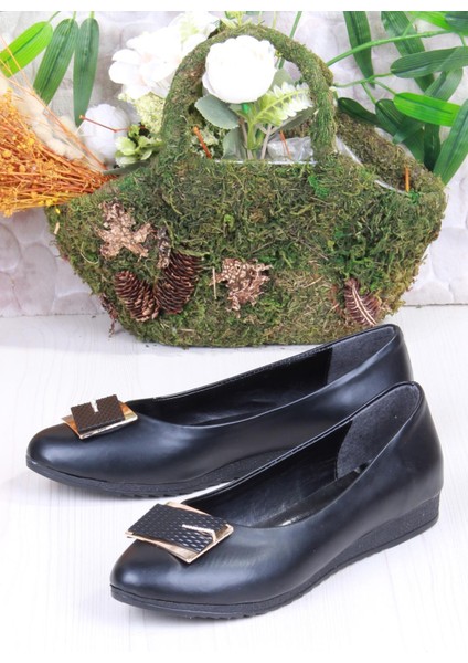 6075 Zeyn Cilt Tokalı Detaylı Yumuşak Rahat Kadın Babet fırsatları