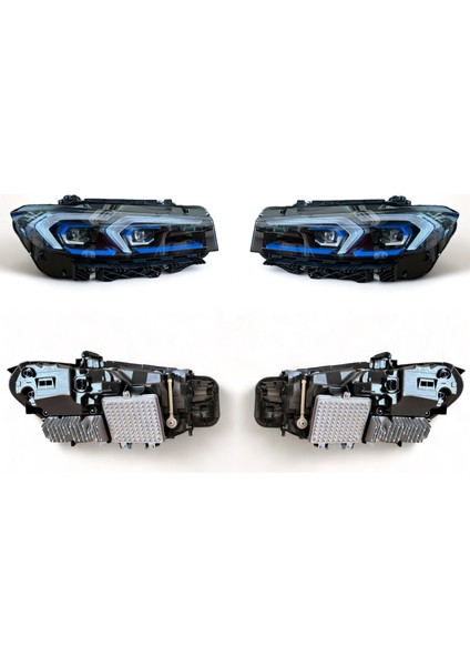 Komple Ön Far Sag Sol Set Modıfıye Lcı-Tıpı Lazer-Lıght(Dönüşüm) G20 2020>>