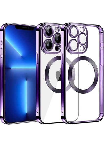 Apple iPhone 13 Pro Max Kılıf Kamera Korumalı Silikon Kapak Azn-Slot