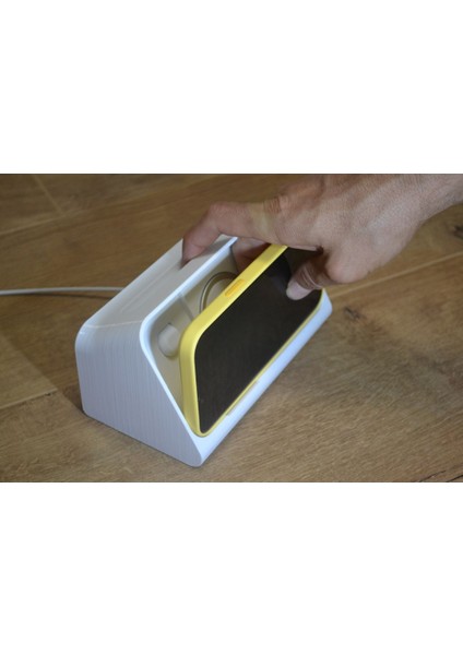 iPhone 15 Pro Max Uyumlu Kılıflı Kullanım Için Standby Dock Kablosuz Şarj Ünitesi indirimleri