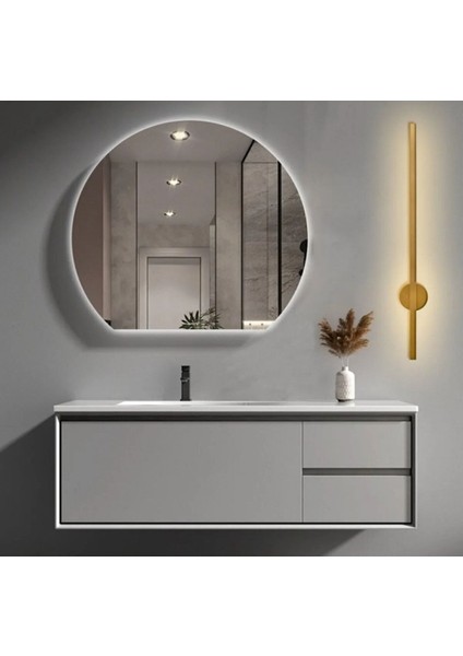Modern Dekoratif LED Duvar Aplik 70 cm Eskitme 3000K (Pilli Değildir)