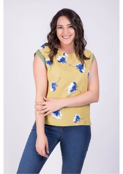 Biyeli Salaş Bluz 34098