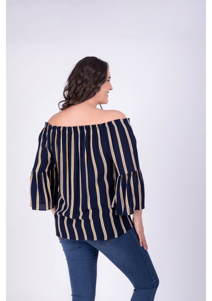 Düşük Omuzlu Bluz 34399