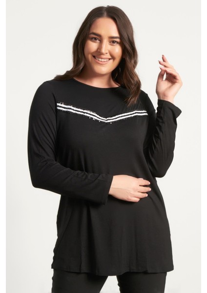 Payent Şeritli Bluz 24075