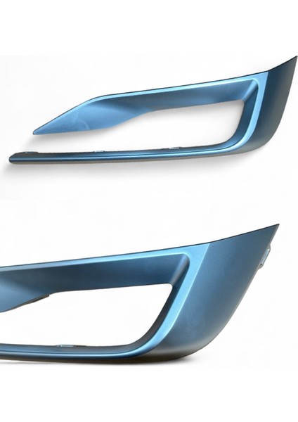 Tampon Spoyleri Arka Mat Gri Süs Çıtası Sol A6 2019-2024