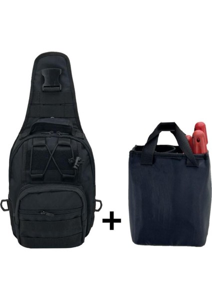 Elektrikçi Teknisyen Alet Edevat Taşıma ve Saklama Çantası Siyah